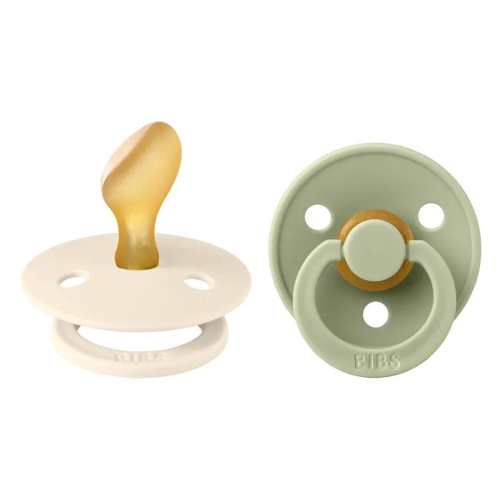 BIBS Anatomical Colour Pacifier - Size 2 (6-18m)