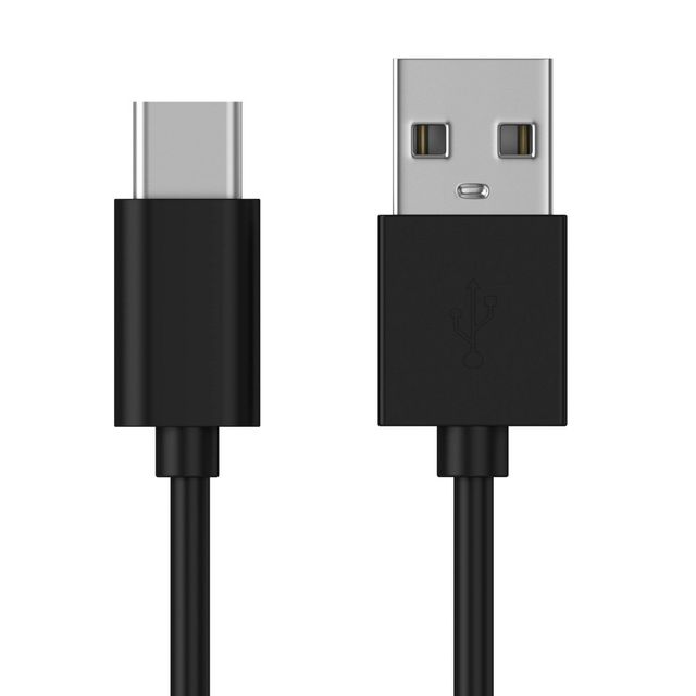 Just Wireless 10 TPU Type-C to USB-A Cable - Black