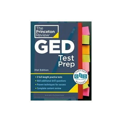 Princeton Review GED Test Prep, 31st Edition - (College Test Preparation) by The Princeton Review (Paperback)