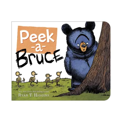 Peekabruce - (Mother Bruce) by Ryan T Higgins (Board Book)