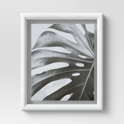 14 x 18 Matted to 8 x 10 Thin Gallery Frame White - Room Essentials™