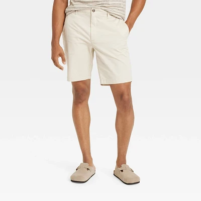 Men Every Wear 9 Flat Front Chino Short