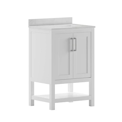 Taylor & Logan 24 Vivien Bathroom Vanity White