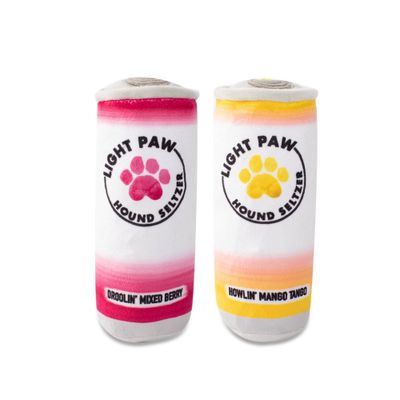 PetShop by Fringe Studio Light Paws Cans To Go Dog Toy Set - 2pc