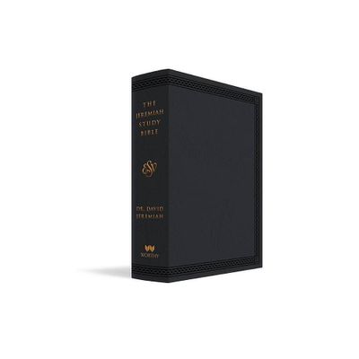 The Jeremiah Study Bible, Esv, Black Leatherluxe - by David Jeremiah (Leather Bound)