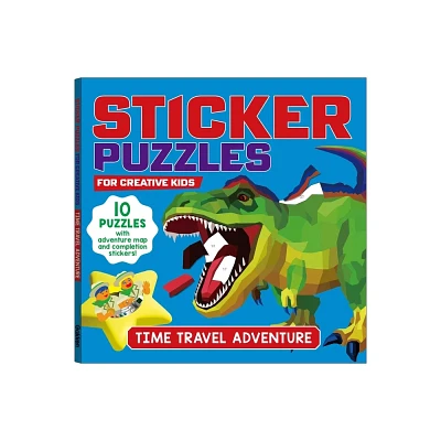 Sticker Puzzles; Time Travel Adventure - by Gakken Early Childhood Experts (Paperback)