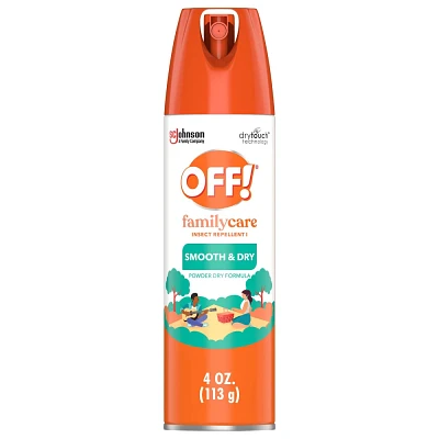 OFF! FamilyCare Mosquito Repellent Smooth & Dry