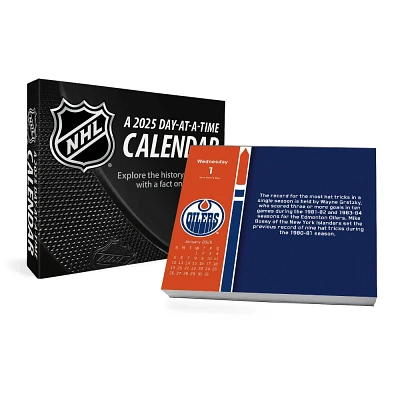 Trends International 2025 Nhl Day at a Time Box Calendar