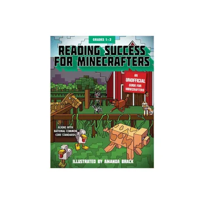 Reading Success for Minecrafters: Grades 1-2 - (Reading for Minecrafters) by Sky Pony Press (Paperback)