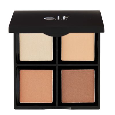 e.l.f. Contour Palette Pressed Powder - Light/Medium - 0.56oz