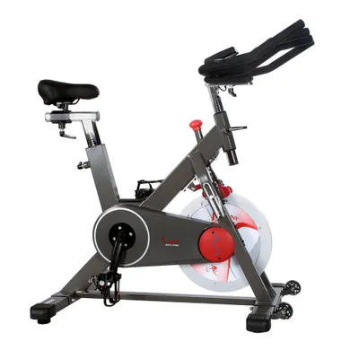 Sunny Health & Fitness Training Cycling Exercise Bike - Gray