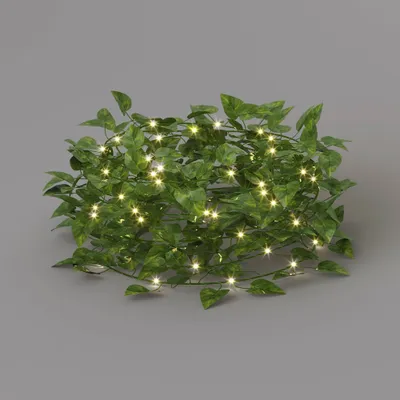 LED Vine String Lights Warm White - Room Essentials: USB & Battery Powered, Indoor Decor, 20 LEDs