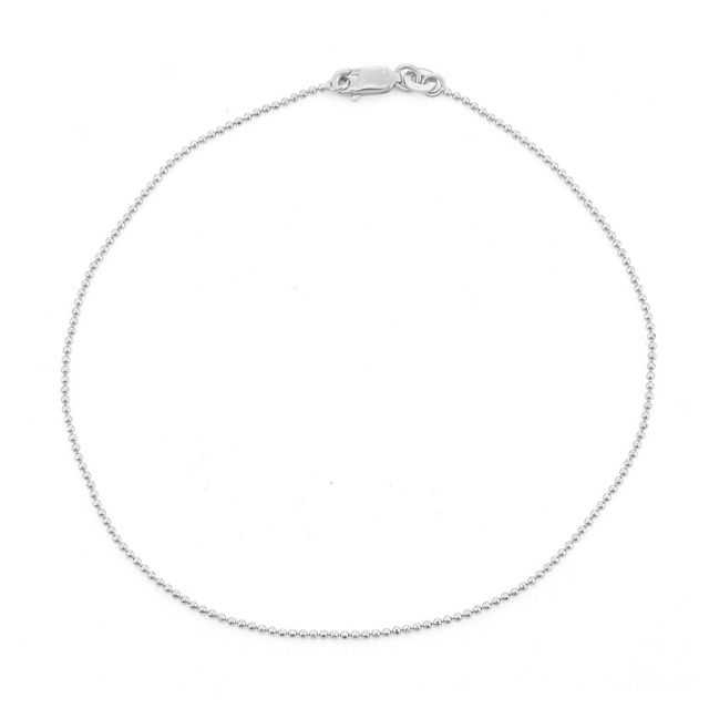 Sterling Silver Diamond Cut Link Chain Necklace - A New Day Silver