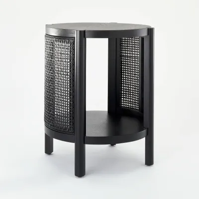 Portola Hills Woven Accent Table - McGee