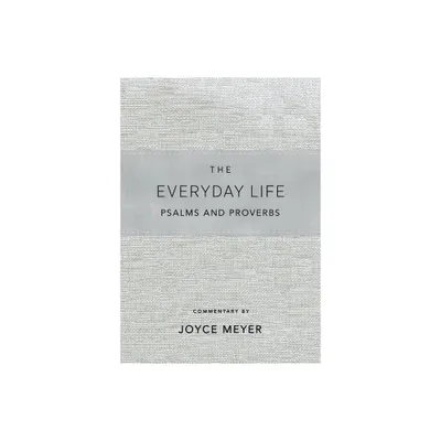 The Everyday Life Psalms and Proverbs, Platinum - by Joyce Meyer (Leather Bound)