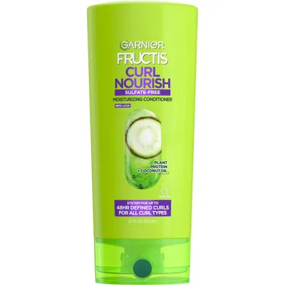 Garnier Fructis Curl Nourish Paraben-free Conditioner Infused with Coconut Oil & Glycerin - 21 fl oz