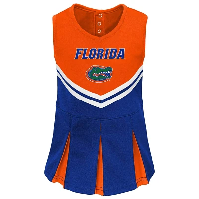 NCAA Florida Gators Toddler Girls 2pc Cheer Dress Set