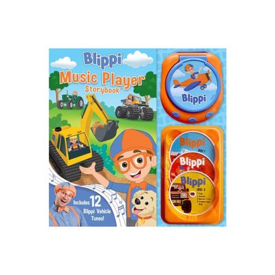 Blippi: Music Player Storybook - by Maggie Fischer (Hardcover)