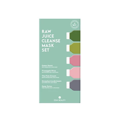 ESW Beauty Raw Juice Cleanse Mask Set