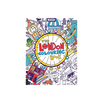 The London Colouring Book - by Julian Mosedale (Paperback)