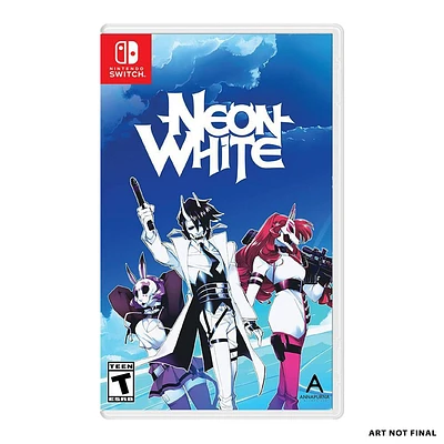 Neon White- Nintendo Switch: Physical Edition, Single-Player FPS, Teen Rating, Parkour Moves