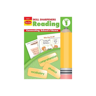 Skill Sharpeners: Reading, Grade 1 Workbook - by Evan-Moor Educational Publishers (Paperback)