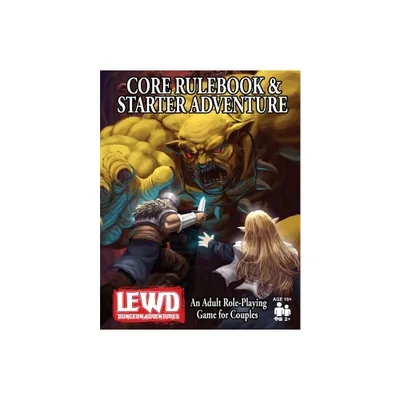 Lewd Dungeon Adventures Core Rulebook and Starter Adventure - by Phoenix Grey & Sky Corgan (Paperback)