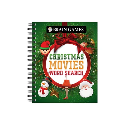 Brain Games - Christmas Movies Word Search - by Publications International Ltd & Brain Games (Spiral Bound)