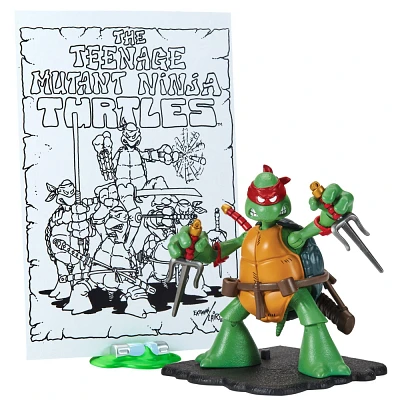 Teenage Mutant Ninja Turtles Raphael Original Sketch Action Figure