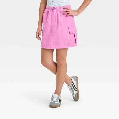 Girl Cargo Mini Skirt - art cla