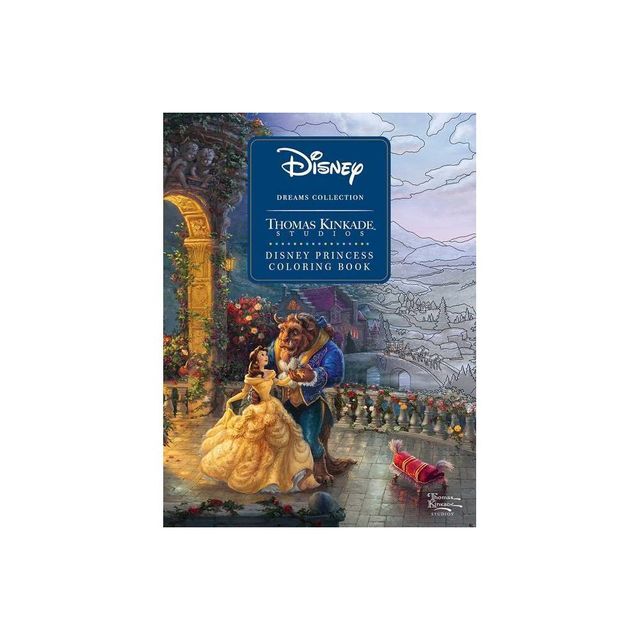 Disney Dreams Collection Thomas Kinkade Studios Disney Princess Coloring  Poster - (paperback) : Target