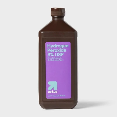 Hydrogen Peroxide Topical Solution USP - 32oz - up&up