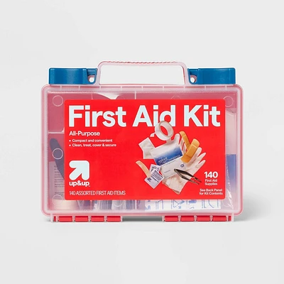 All-Purpose First Aid Kit 140pc - up&up