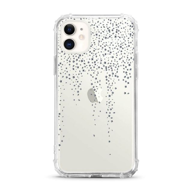 OTM Essentials Apple iPhone 11/XR Tough Edge Geometrics & Patterns Clear Case