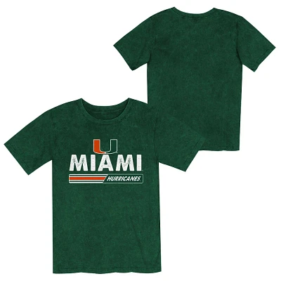 NCAA Miami Hurricanes Boys Washed T-Shirt