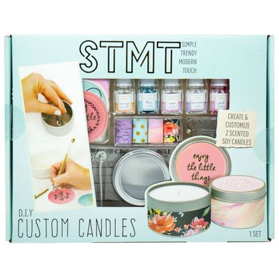 DIY Custom Candles - STMT: Candle Making Kit for Girls, Craft Activity with Wax & Color Dyes, Ages 14+