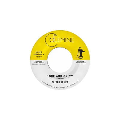 Oliver James - One And Only (Opaque Yellow) (vinyl 7 inch single)