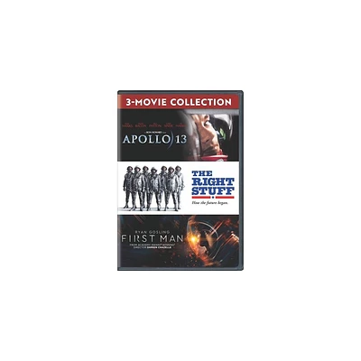 Apollo 13 / The Right Stuff / First Man (3-Movie Collection) (DVD)