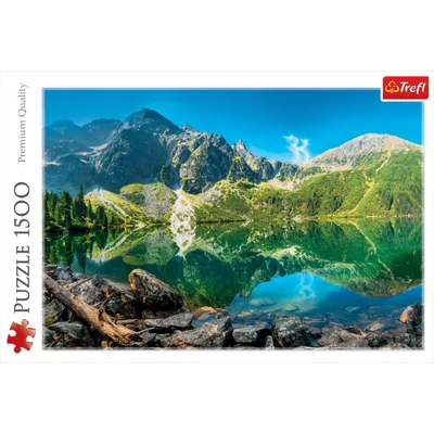 Trefl Morskie Oko Lake Tatras Poland Jigsaw Puzzle - 1500pc