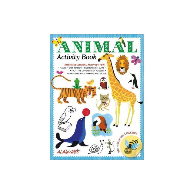 Animal Activity Book - (Alain Gre Activity Book) (Paperback)