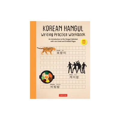 Korean Hangul Writing Practice Workbook - by Tuttle Studio (Paperback)