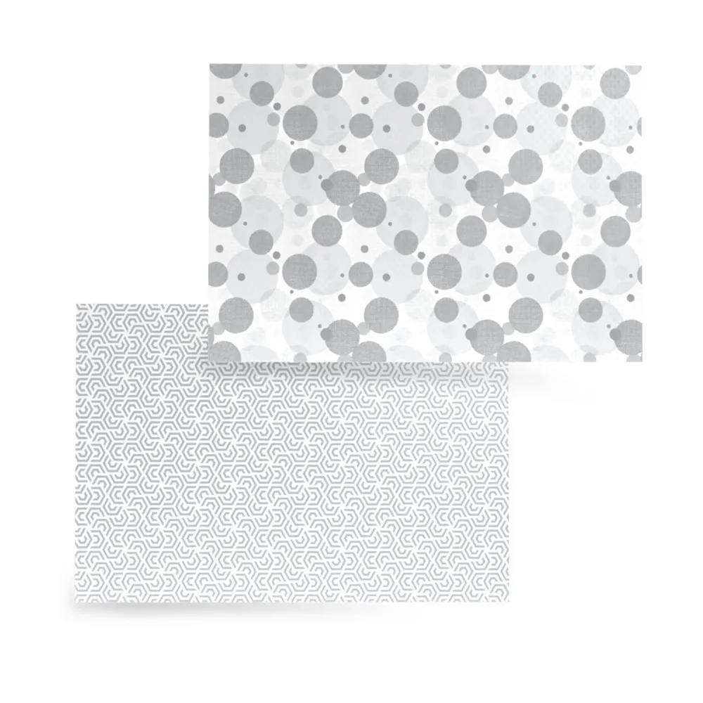 TCG Luxury Gelli Mat Playmat - Gray/White - 0-3 Years