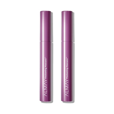 Almay Thickening Mascara Twin Pack 402 Black - 0.26 fl oz