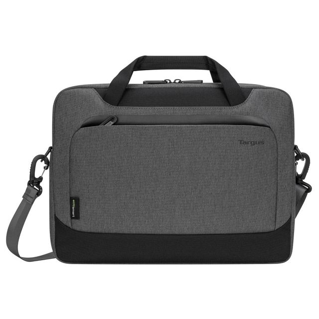 Targus 14 Cypress Slim Briefcase with EcoSmart - Gray