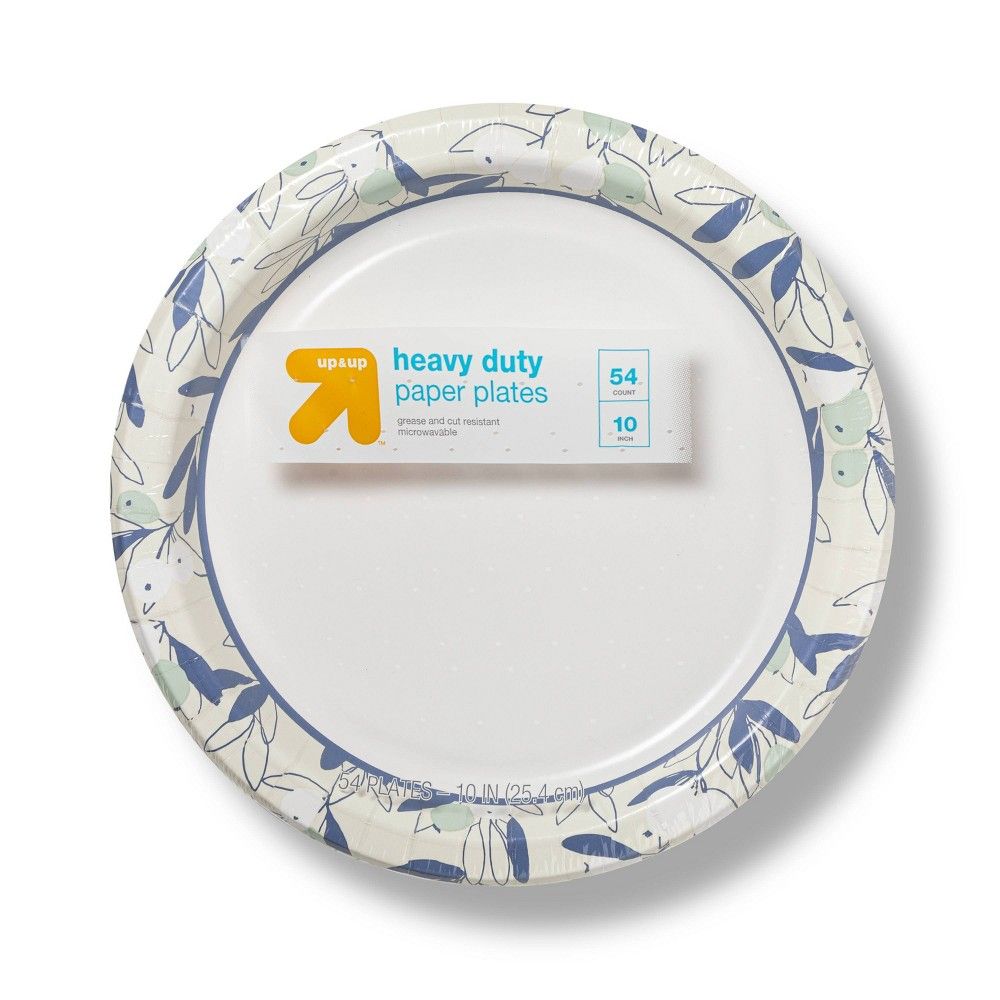 Heavy Duty 10 in Dinner Paper Plates