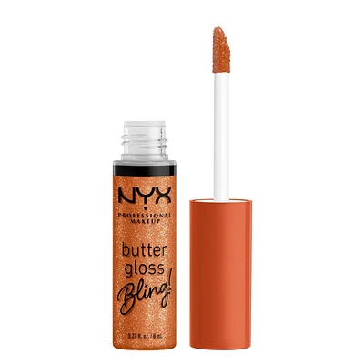 NYX Professional Makeup Butter Gloss Bling Non Sticky Lip Gloss - 03 Pricey - 0.27 fl oz