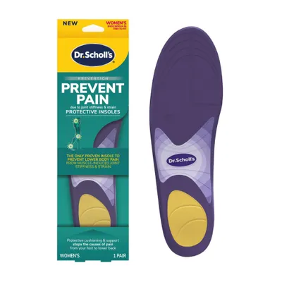 Dr. Scholls Prevent Pain Womens Insoles - Size (6-10)