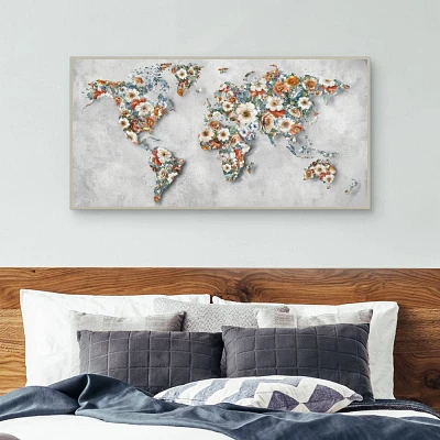 Masterpiece Art Gallery 24x48 Global Garden Wall Art