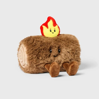 6 Yule Log Stuffed Animal - Gigglescape