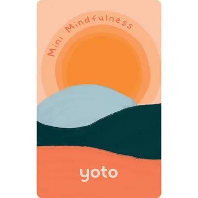 Yoto Mini Mindfulness: Mindful Moments Audio Card